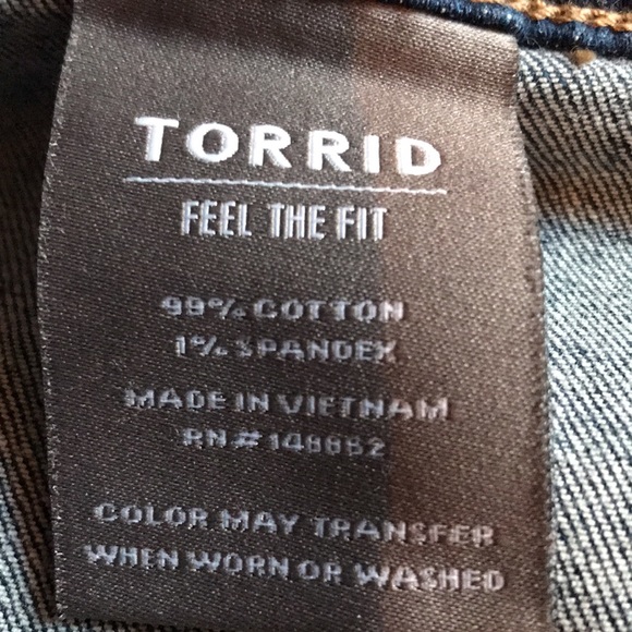 Torrid size 18 bootleg jeans - Picture 4 of 4